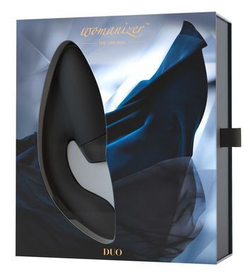 Вакуумный клиторальный стимулятор Womanizer Duo Black