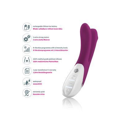 Вибратор Mystim Bon Aparte oh so aubergine