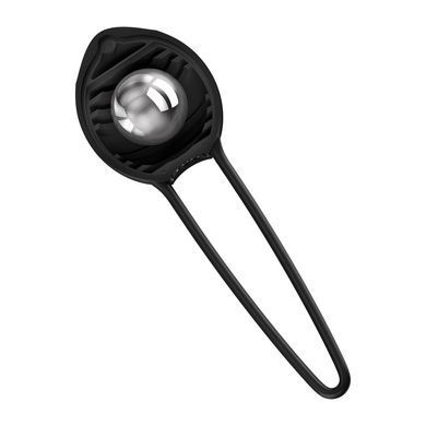 Вагінальна кулька Fun Factory SMARTBALL UNO Black, одинарна, діаметр 3,6 см