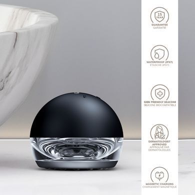 Масажер для підтяжки шкіри обличчя GESKE Anti-aging Skin Tightener 6в1 black