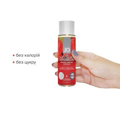 Смазка на водной основе JO H2O &mdash; Watermelon (60 мл) без сахара, растительный глицерин