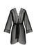 Пеньюар Passion AMBERLY PEIGNOIR black, XXL/XXXL, пояс в комплекте