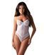 Боди Obsessive Alissium Teddy XL/2XL, лиф с мягкой чашкой, высокие вырезы для ног