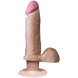 Фаллоимитатор Doc Johnson The Realistic Cock 6 inch ULTRASKYN, диаметр 4,3см, плавная регулировка