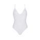 Боди с ажурным декором и открытым шагом Passion URSULA BODY S/M, white