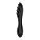 Двосторонній скляний дилдо Satisfyer Dazzling Crystal 1 Black, дуже міцний, без стопера