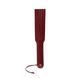 Двосторонній паддл Liebe Seele Wine Red Spanking Paddle, натуральна шкіра
