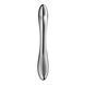 Металевий дилдо Satisfyer Pure Gravity 1, двосторонній, можна нагрівати й охолоджувати, 939 г