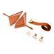 Маска на очі LOCKINK Vixen Blindfold Brown Set