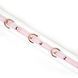 Нашийник з повідцем Liebe Seele White & Pink Fairy Goat Leather Collar