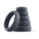 Набор эрекционных колец Boners 6-Piece Cock Ring Set, диаметр от 2,6 до 5,7 см, силикон