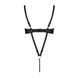 Боди из экокожи Passion CELINE BODY 6XL/7XL black, с доступом, открытый