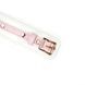 Нашийник з повідцем Liebe Seele White & Pink Fairy Goat Leather Collar
