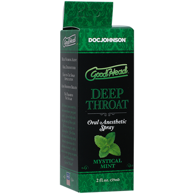 Спрей для глубого минета Doc Johnson GoodHead Deep Throat Spray – Mystical Mint (59 мл)