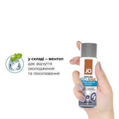 Анальная смазка JO ANAL H2O &mdash; COOLING (60 мл) охлаждающая, на водной основе