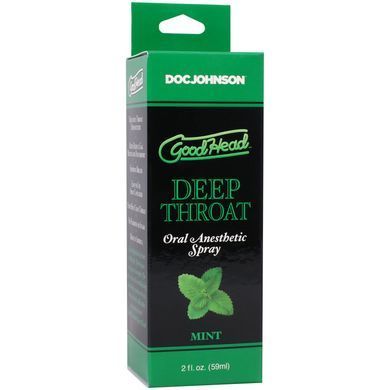Спрей для минета Doc Johnson GoodHead DeepThroat Spray &ndash; Mystical Mint 59 мл для глубокого минета