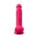 Фаллоимитатор SilexD Johnny Pink (MODEL 1 size 7in), двухслойный, силикон+Silexpan, диаметр 3,8см
