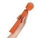 Вібромасажер Fun Factory VIM Vibrating Wand Orange, суперпотужний та легкий, до 6 годин роботи