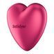 Вакуумный стимулятор-сердечко с вибрацией Satisfyer Cutie Heart Battery Series