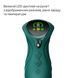 Смарт пульсатор-кролик с вибрацией Zalo Mose 2 Turquoise Green, подогрев до 42&deg;C, кристалл Swarovski