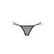 Трусики на зав'язочках з боків Passion Exclusive ZITA THONG S/M, black