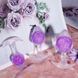 Анальная пробка Liebe Seele Icecream-shaped Crystal Anal Plug - Purple Medium