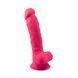 Фаллоимитатор SilexD Johnny Pink (MODEL 1 size 7in), двухслойный, силикон+Silexpan, диаметр 3,8см