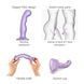 Насадка для страпона Strap-On-Me Dildo Plug P&G Lilas Metallic XL
