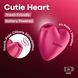 Вакуумный стимулятор-сердечко с вибрацией Satisfyer Cutie Heart Battery Series