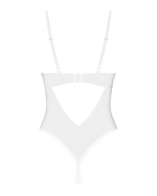 Боди з доступом Obsessive Alissium crotchless teddy, M/L, лиф с мягкой чашкой, высокие трусики