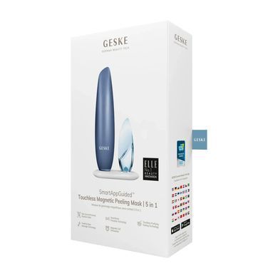 Безконтактна магнітна пілінг-маска GESKE Touchless Magnetic Peeling Mask 5в1 aquamarine