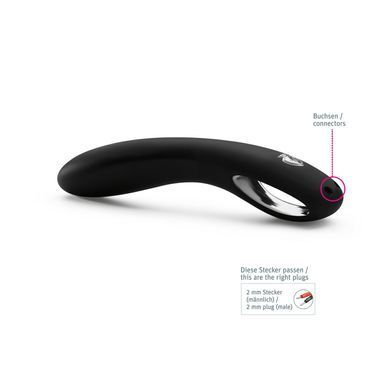Силиконовый дилдо Mystim Current Conrad для электростимулятора