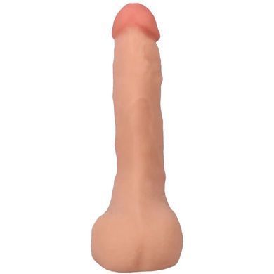 Кончающий фаллоимитатор Doc Johnson The Realistic Cock ULTRASKYN - Squirting 9,5 Inch Vanilla