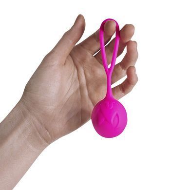 Вагинальные шарики Adrien Lastic Geisha Lastic Balls M&iacute;a Magenta (L), диаметр 4 см, масса 42 г