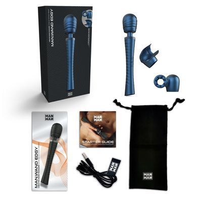 Вибромассажер Manwan MAN.WAND EDGY Stellar Blue