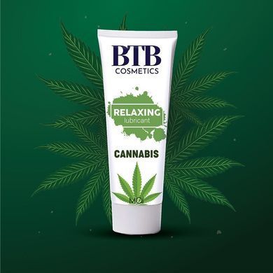 Змазка на гібридній основі BTB Relaxing Lubricant Cannabis (100 мл)