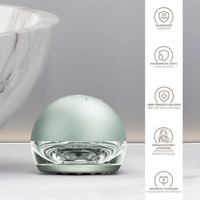 Масажер для підтяжки шкіри обличчя GESKE Anti-aging Skin Tightener 6в1 green