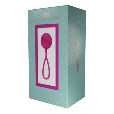 Вагинальные шарики Adrien Lastic Geisha Lastic Balls M&iacute;a Magenta (L), диаметр 4 см, масса 42 г