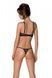 Еротичний комплект Passion MARINA SET WITH OPEN BRA, S/M, black, відкриті чашки