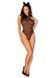 Эротический костюм леопарда Obsessive Leocatia teddy L/XL, боди, обруч с ушками