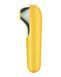 Смарт вибратор и вакуумный стимулятор 2-в-1 Satisfyer Dual Love Yellow