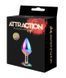 Металлическая анальная пробка MAI Attraction Toys №73 Rainbow