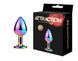 Металлическая анальная пробка MAI Attraction Toys №73 Rainbow