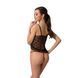 Боди монокини с открытой грудью Passion JUSTINA BODY S/M, black
