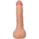 Кончающий фаллоимитатор Doc Johnson The Realistic Cock ULTRASKYN - Squirting 9,5 Inch Vanilla