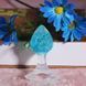 Анальная пробка Liebe Seele Heart-shaped Crystal Anal Plug - Blue Small