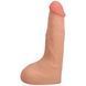 Кончающий фаллоимитатор Doc Johnson The Realistic Cock ULTRASKYN - Squirting 9,5 Inch Vanilla