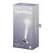 Стеклянная анальная пробка Satisfyer Sparkling Crystal, очень прочная, термостойкая