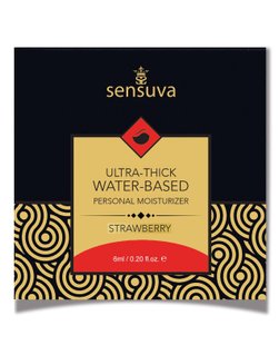 Пробник Sensuva - Ultra–Thick Water-Based Strawberry (6 мл)