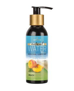 Смазка на водной основе Sensuva Natural Water-Based Peach (125 мл) без глицерина и парабенов
